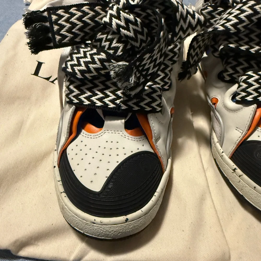 Lanvin Leather Curb Sneakers (EU 42) - Picture 2 of 9